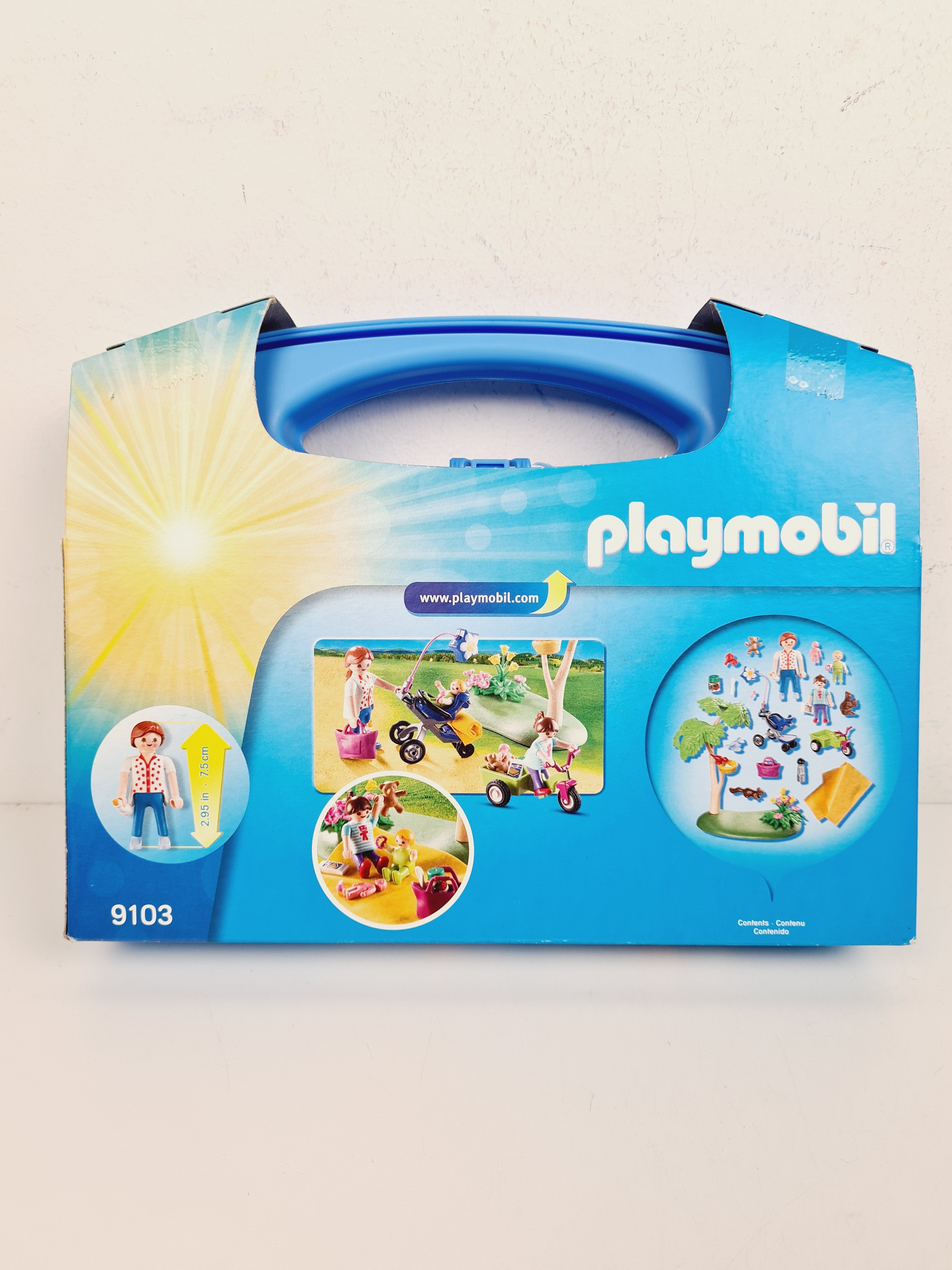 Playmobil - 9103, Family Fun, Valisette piquenique en famille 62 pcs - Playmobil - 4 ans+ Comme neuf - Vue 4 - 